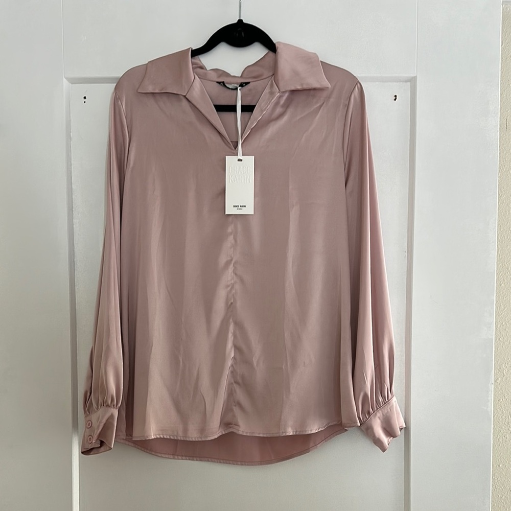 Elegant Pink Blouse